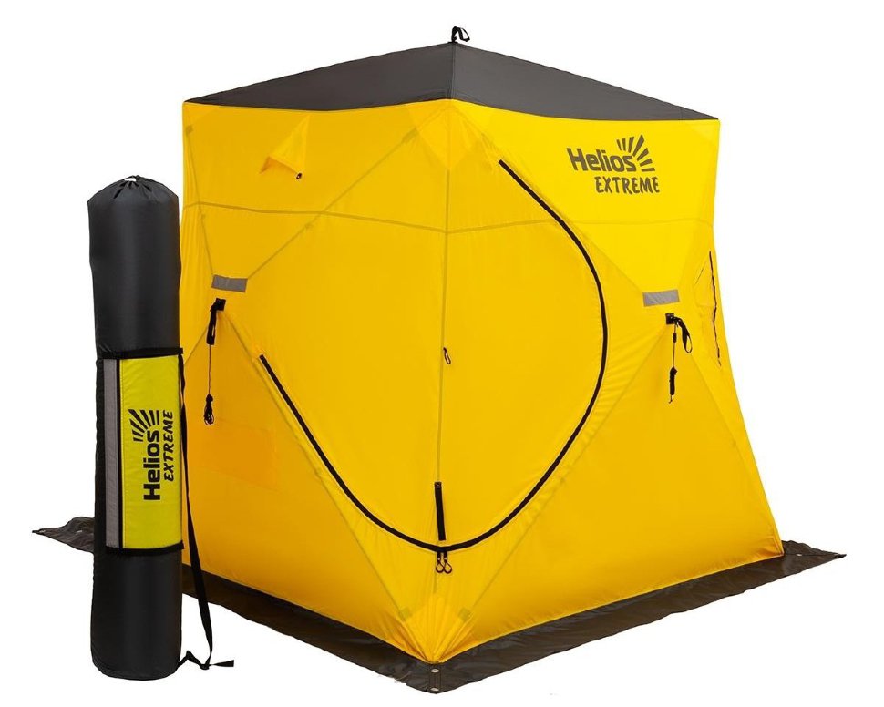 Зимняя палатка куб Helios Piramida Extreme 2х2 V2.0 (HS-ISТ-PE-2.0) , 